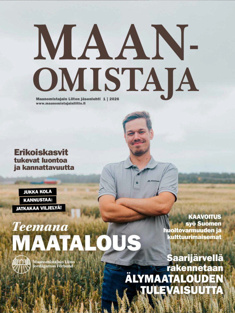 Maanomistajat lehti 1. 2026